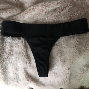 black boutine LA bikini bottoms size small